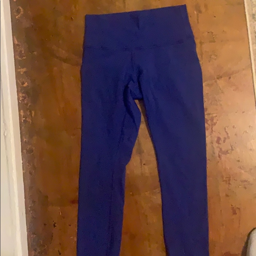 BLUE HIGH RISE LULULEMON